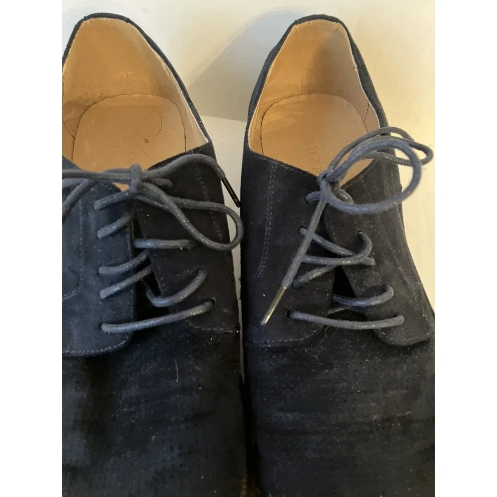 Supply Lab Shoes Men Navy Blue Size‎ 11 Dress Shoe